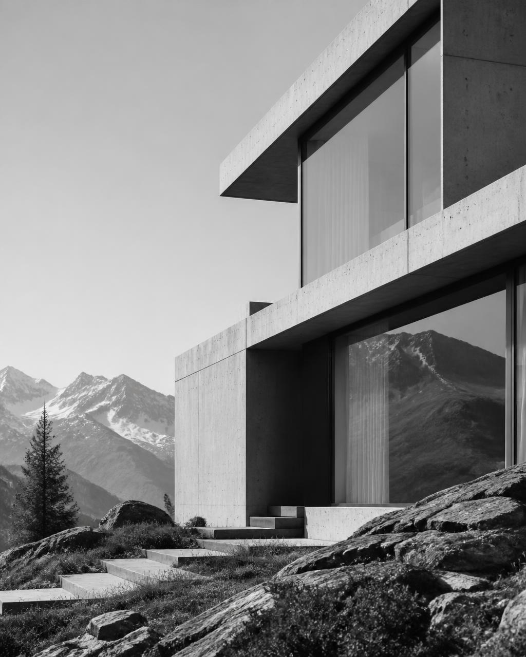 Meta ad concept for an architecture studio